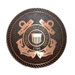 US Coast Guard Bronze Seal Image