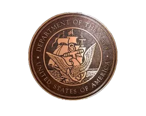 US Navy Bronze Seal Image