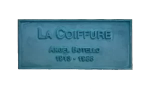 Angel Botello Custom Cast Bronze Memorial Plaque and Lawn Marker Image