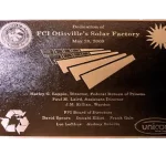 FCI Otisville Solar Factory Bronze Identification Plaque Image