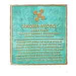 Akoma Ntoso Custom Cast Bronze Memorial Plaque Image