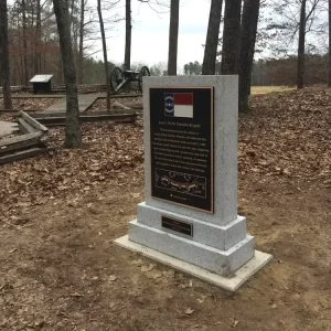 North Carolina Brigade Custom Bronze Memorial Plaque Image