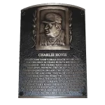 Charlie Hovis Bronze Portrait Plaque Image