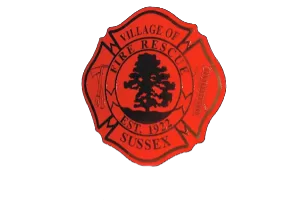 Sussex Fire Rescue Cast Bronze and Aluminum Medallion and Seal Image