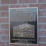 Providence Central High School Bronze Wall Plaque Image