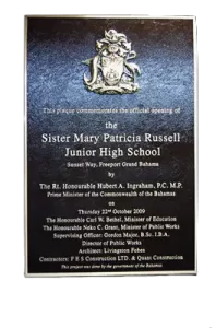 Sister Mary Patricia Russell Bronze Wall Plaque Image
