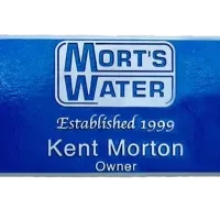 Mort's Water Cast Aluminum Plaque Image
