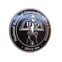 National Board of Osteopathic Medical Examiners Bronze and Aluminum Medallion and Seal Image