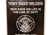 Tony Reed Wilder Bronze Wall Plaque Image