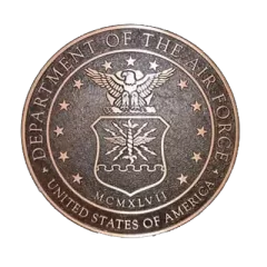 US Air Force Bronze Seal Image