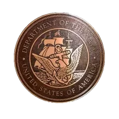 US Navy Bronze Seal Image